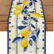 Lemon Pattern Table Runner